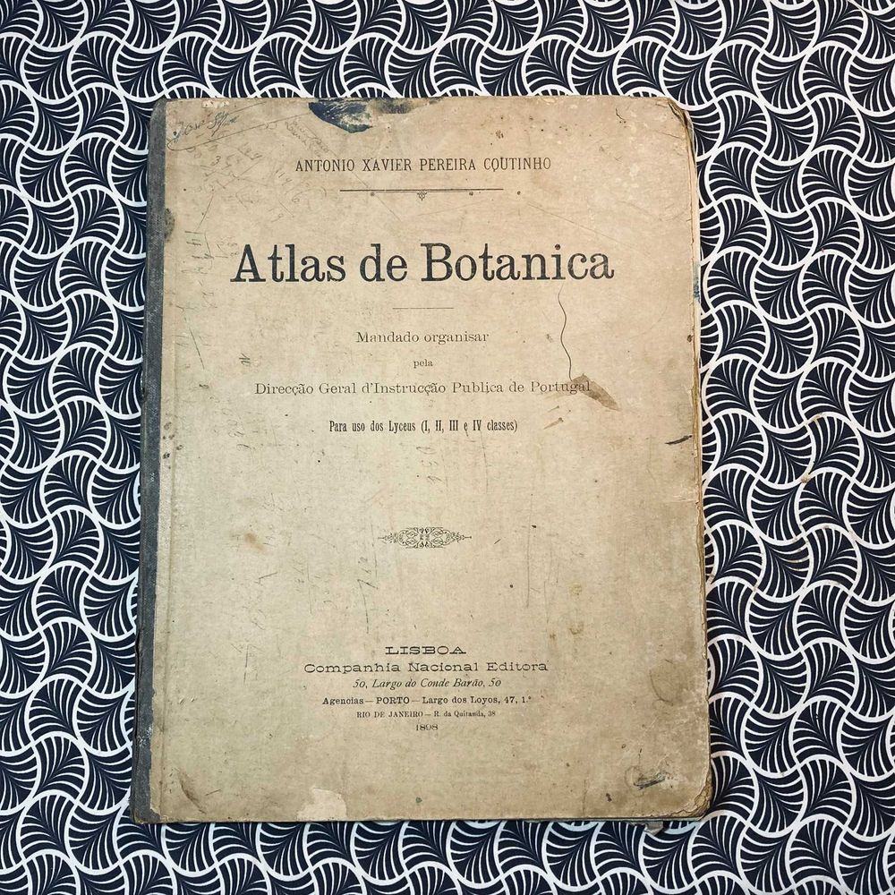 Atlas de Botanica - Antonio Xavier Pereira Coutinho